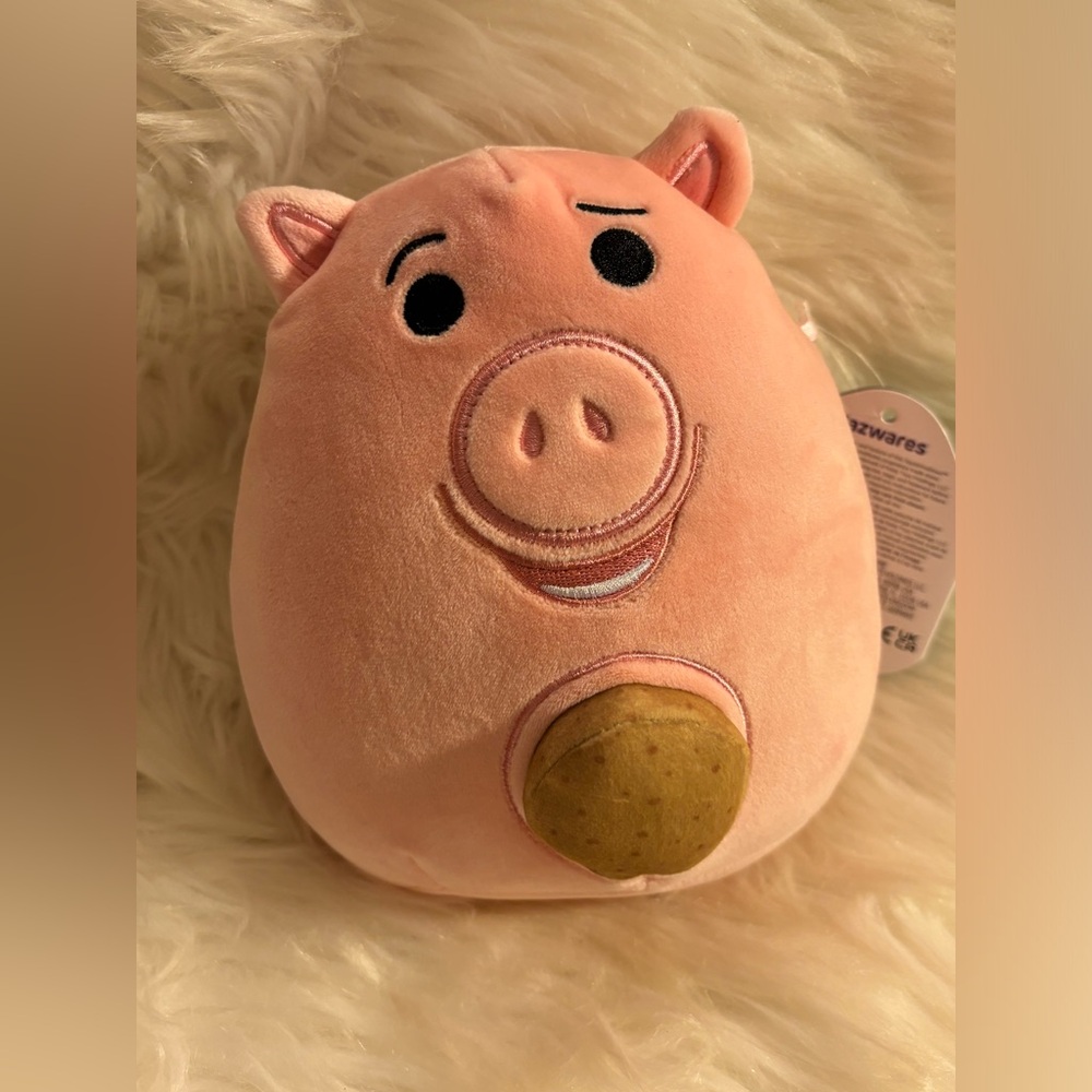 Squishmallows 6.5 inch Disney Hamm The Piggy Bank, Medium
